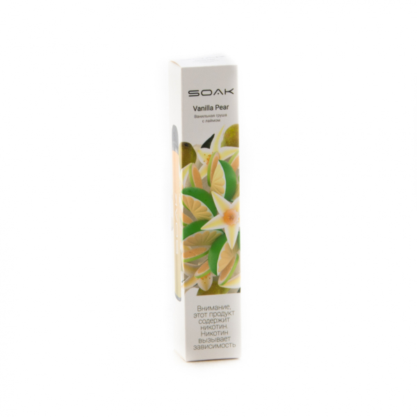 ЭСДН SOAK X Vanilla Pear 2200 тяг в Петрозаводске