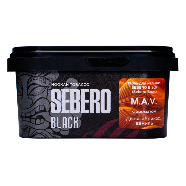 Табак Sebero Black M.a.v. 200 грамм в Петрозаводске
