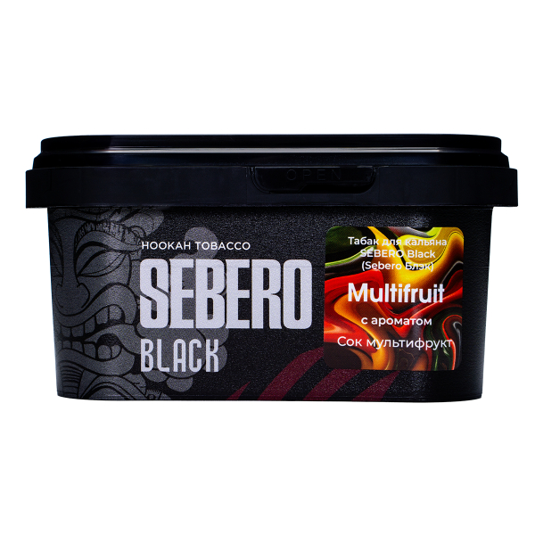 Табак Sebero Black Multifruit 200 грамм в Петрозаводске