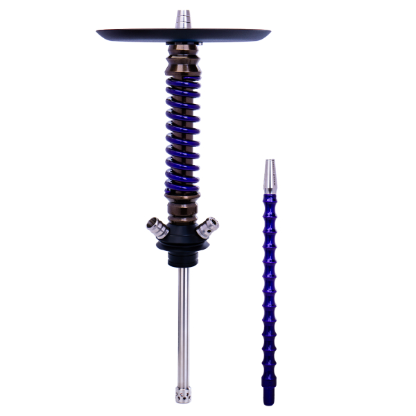 Кальян Mamay Customs Coilovers Mini Бронза Фиолетовый Лак в Петрозаводске