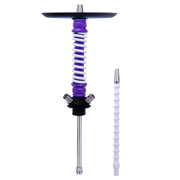 Кальян Mamay Customs Coilovers Mini Сиренево Белый в Петрозаводске