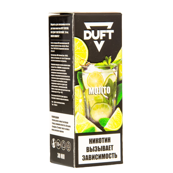Жидкость Duft Cocktails Line Salt Mojito 30 Мл в Петрозаводске