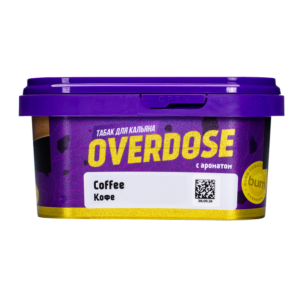 Табак Overdose Coffee 200 грамм в Петрозаводске
