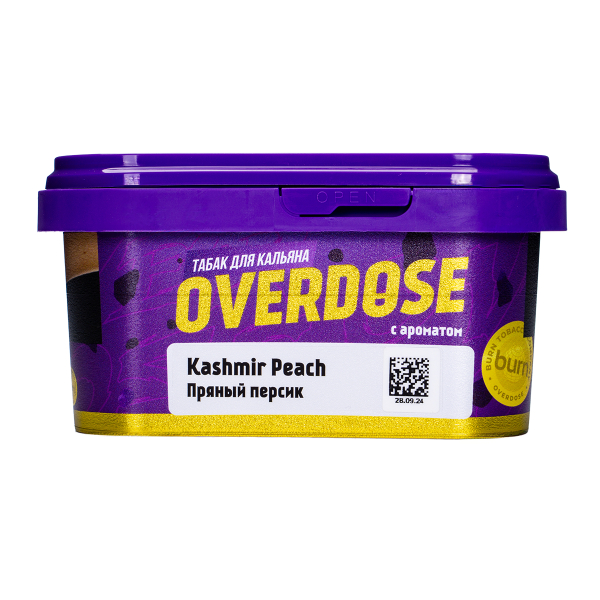 Табак Overdose Kashmir Peach 200 грамм в Петрозаводске
