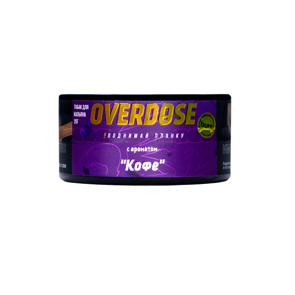 Табак Overdose Coffee 25 грамм в Петрозаводске