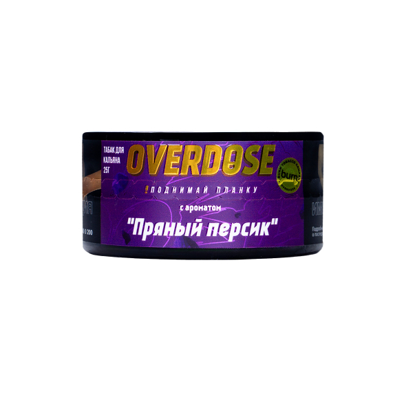 Табак Overdose Kashmir Peach 25 грамм в Петрозаводске