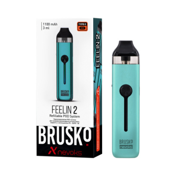 POD-система Brusko Feelin 2 Мятный в Петрозаводске