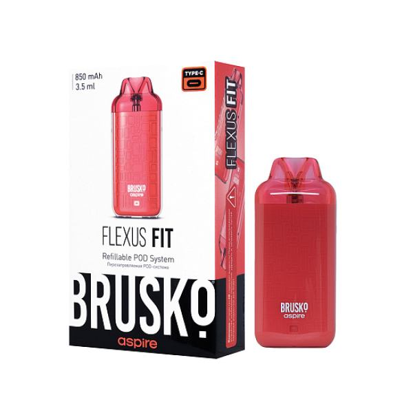 POD-система Brusko Flexus Fit Красный в Петрозаводске