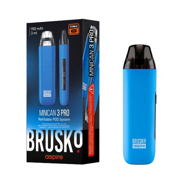 POD-система Brusko Minican 3 Pro синий в Петрозаводске