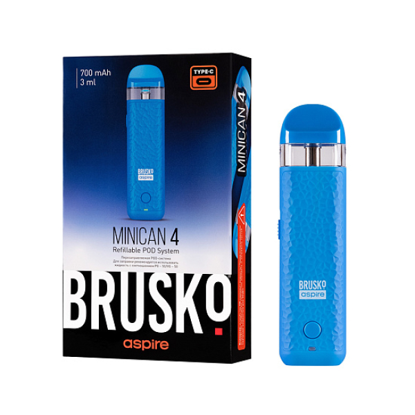 POD-система Brusko Minican 4 Синий в Петрозаводске