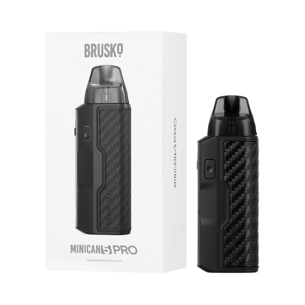 POD-система Brusko Minican 5 Pro Black Carbon Красный, черный в Петрозаводске