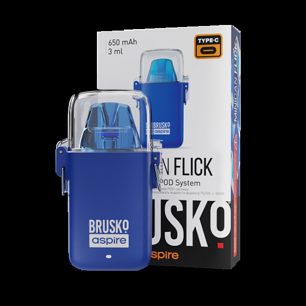 POD-система Brusko Minican Flick Синий в Петрозаводске