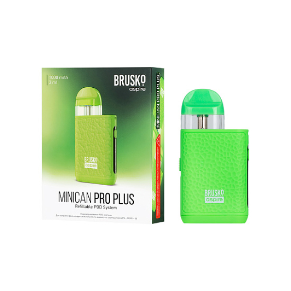 POD-система Brusko Minican Pro Plus Зеленый в Петрозаводске