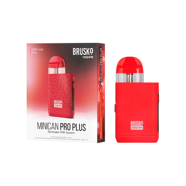 POD-система Brusko Minican Pro Plus Красный в Петрозаводске