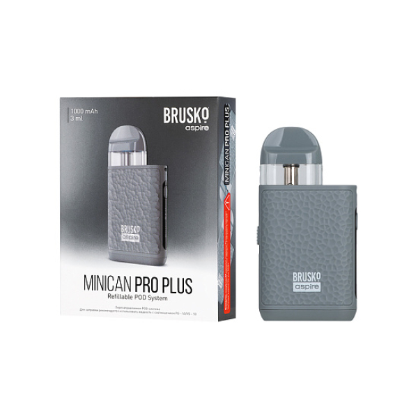 POD-система Brusko Minican Pro Plus серый в Петрозаводске