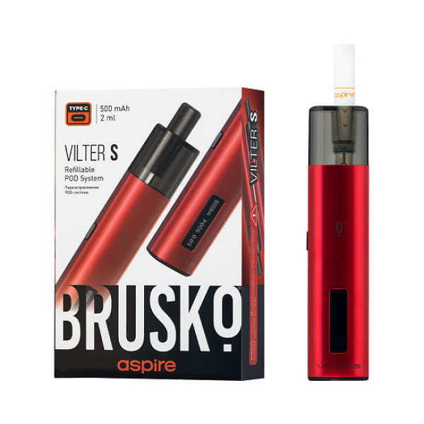 POD-система Brusko Vilter S Красный в Петрозаводске