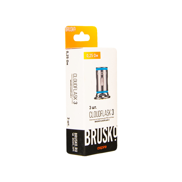 Испаритель Brusko Cloudflask 3 0.25 Ом 3 шт в Петрозаводске