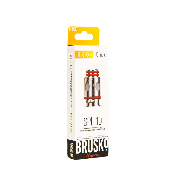 Испаритель Brusko Feelin Spl10 0.3 Ом 5 шт в Петрозаводске