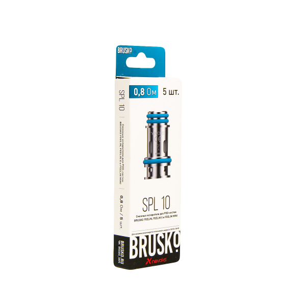 Испаритель Brusko Feelin Spl10 0.8 Ом 5 шт в Петрозаводске