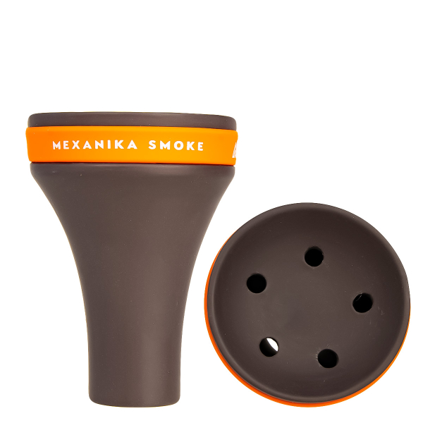 Чаша Mexanika Smoke Fancy Чёрная   С Оранжевым в Петрозаводске