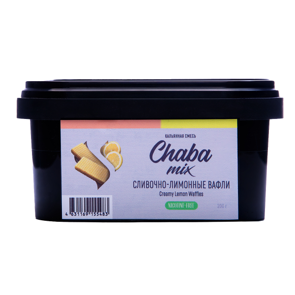 Бестабачная смесь Chaba Сливочно Лимонные Вафли 200 грамм в Петрозаводске