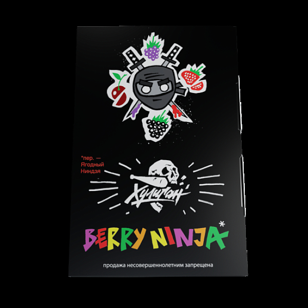 Табак Хулиган Berry Ninja Лесные Ягоды 25 грамм в Петрозаводске