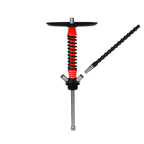 Кальян Mamay Customs V3  Coilovers Mini Красно Черный в Петрозаводске