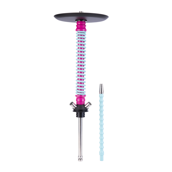 Кальян Mamay Customs Coilovers Фуксия Мята   Грав. Черепа в Петрозаводске