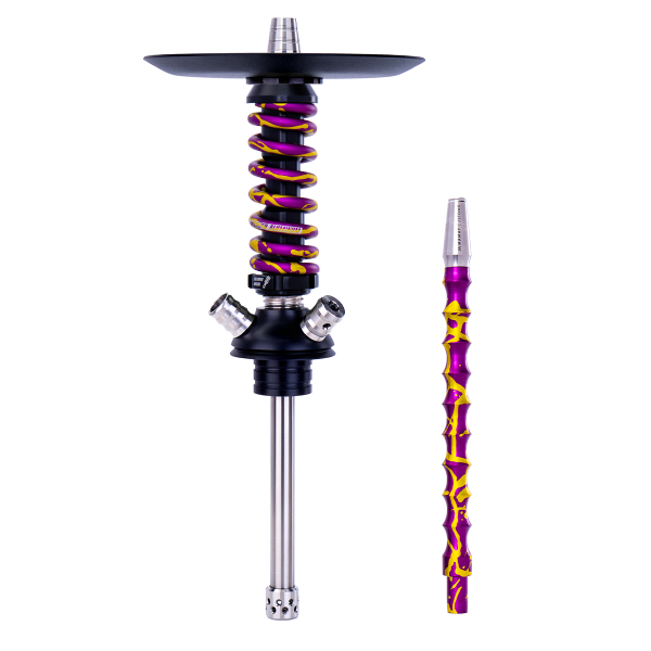 Кальян Mamay Customs Coilover Micro Пурпурно Золотой Сплеш в Петрозаводске