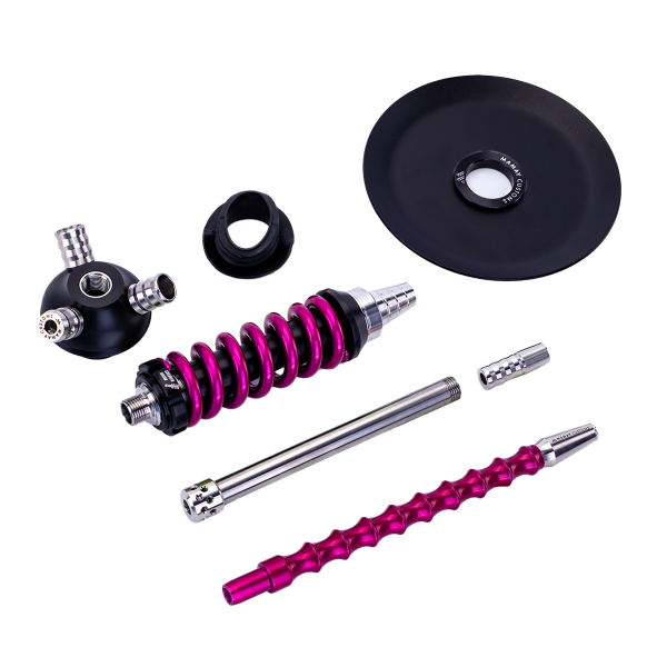 Кальян Mamay Customs Coilover Micro Розовый Лак в Петрозаводске