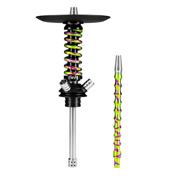 Кальян Mamay Customs Coilover Micro Салатово Пурпурный Сплеш в Петрозаводске