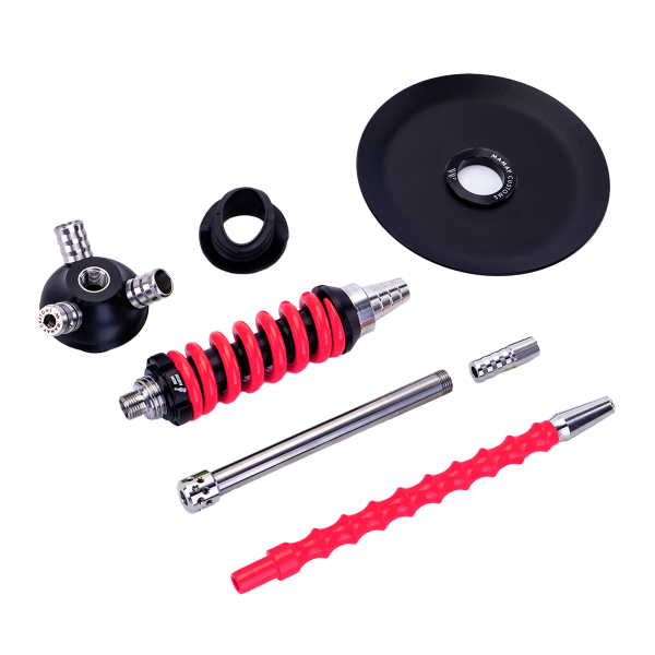 Кальян Mamay Customs Coilover Micro Чёрно Розовый в Петрозаводске