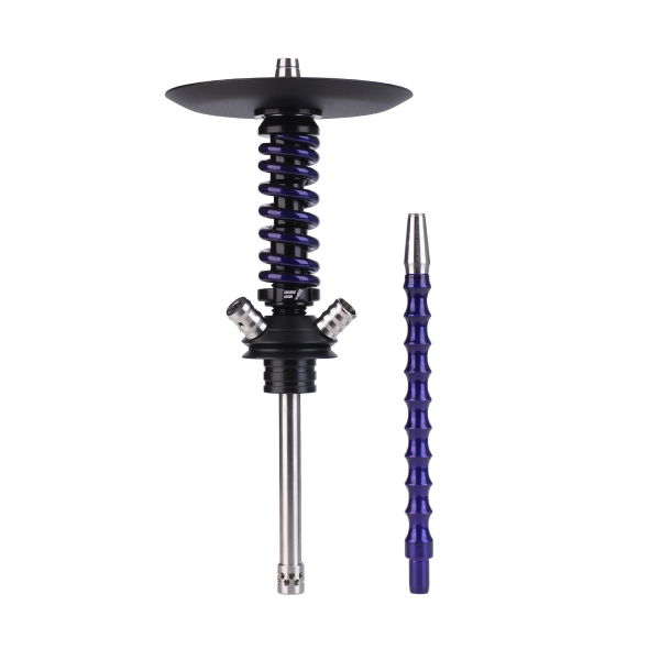 Кальян Mamay Customs Coilover Micro Чёрно Фиолетовый Лак в Петрозаводске