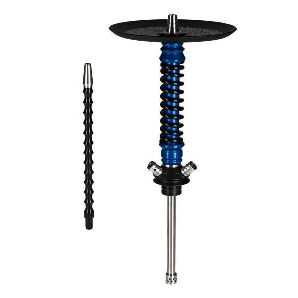 Кальян Mamay Customs Coilovers Mini Голубой Лак Черный Грав. Калиграфия в Петрозаводске