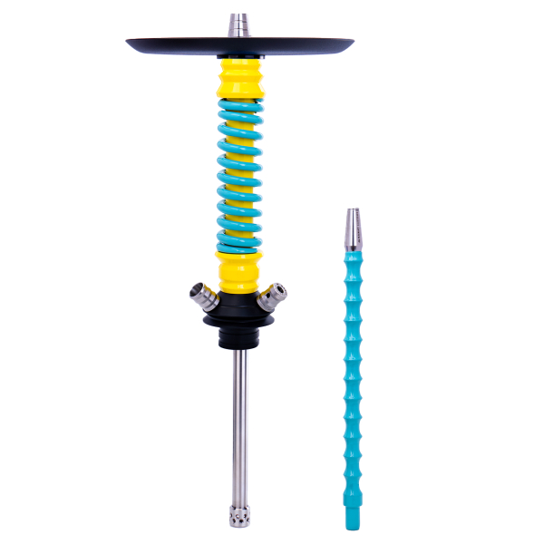 Кальян Mamay Customs Coilovers Mini Жёлто Мятный в Петрозаводске
