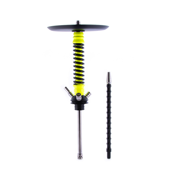 Кальян Mamay Customs Coilovers Mini Жёлтый Ф Чёрный   Гр. Bus в Петрозаводске