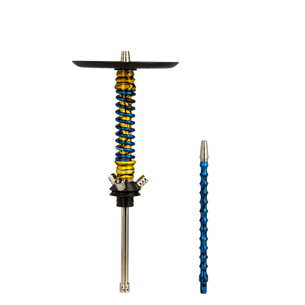 Кальян Mamay Customs Coilovers Mini Синий Сплеш Золотой Сплеш в Петрозаводске