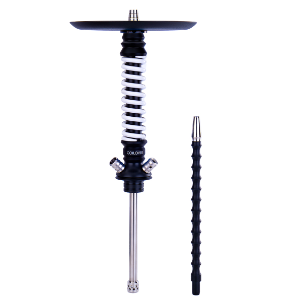 Кальян Mamay Customs Coilovers Mini Чёрно Белый   Гр. Кит в Петрозаводске