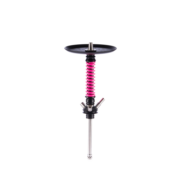 Кальян Mamay Customs Coilovers Mini Чёрно Розовый в Петрозаводске