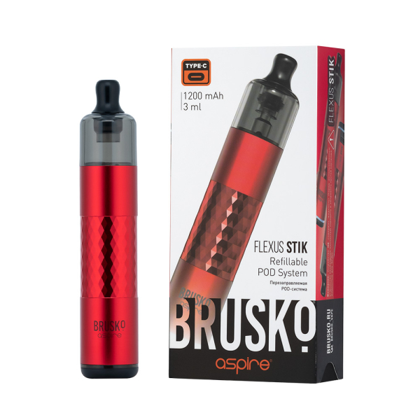 POD-система Brusko Flexus Stik Красный в Петрозаводске