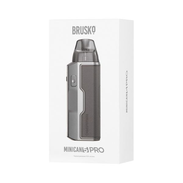 POD-система Brusko Minican 5 Pro Серый Металлик в Петрозаводске