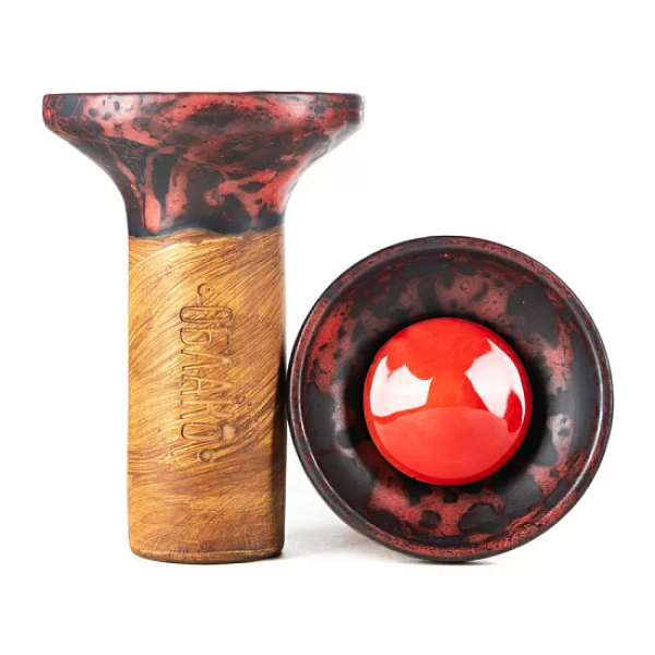 Чаша Облако Flow Red On Black Red Marble в Петрозаводске