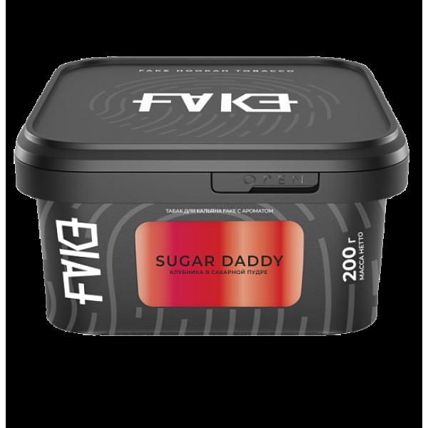 Табак Fake Sugar Daddy Клубника В Сахарной Пудре 200 грамм в Петрозаводске