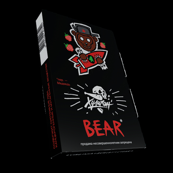 Табак Хулиган Bear Клубника С Елкой 25 грамм в Петрозаводске