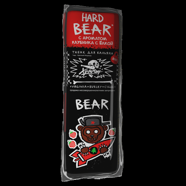 Табак Хулиган Hard Bear Клубника С Елкой 200 грамм в Петрозаводске