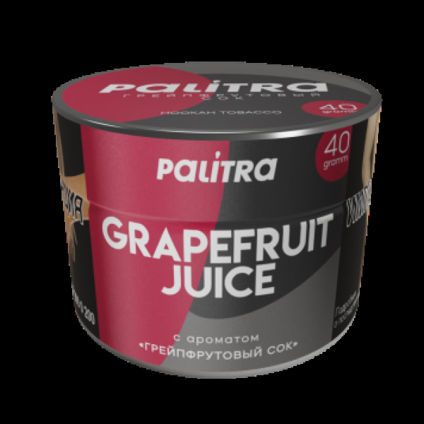 Табак Palitra Grapefruit Juice Грейпфрутовый Сок 40 грамм в Петрозаводске
