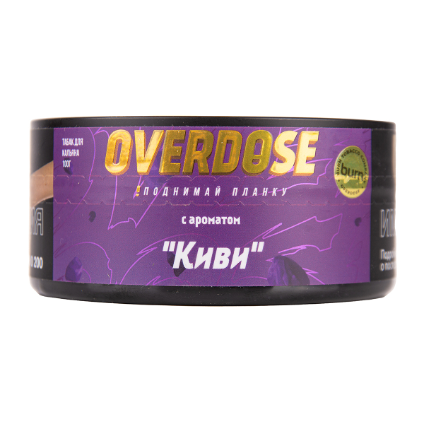 Табак Overdose Kiwi 100 грамм в Петрозаводске