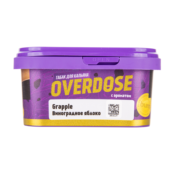 Табак Overdose Grapple 200 грамм в Петрозаводске