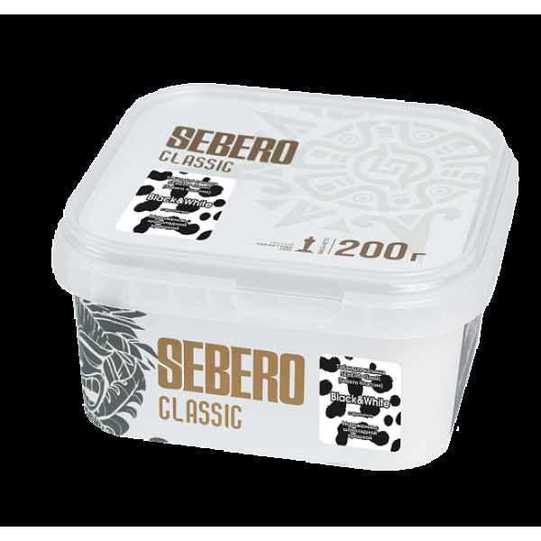 Табак Sebero Black& White 200 грамм в Петрозаводске