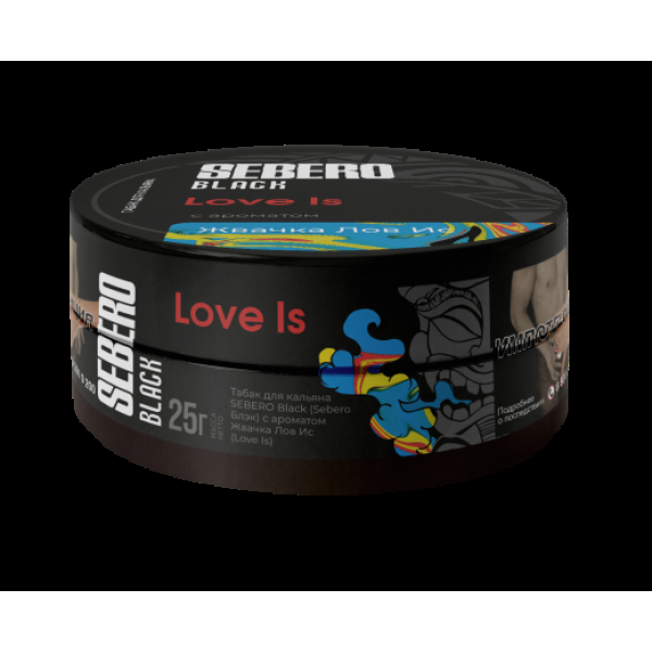 Табак Sebero Black Black Love Is 25 грамм в Петрозаводске